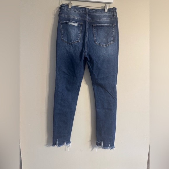 Vervet Blue Distressed Blue Jeans - Picture 5 of 6